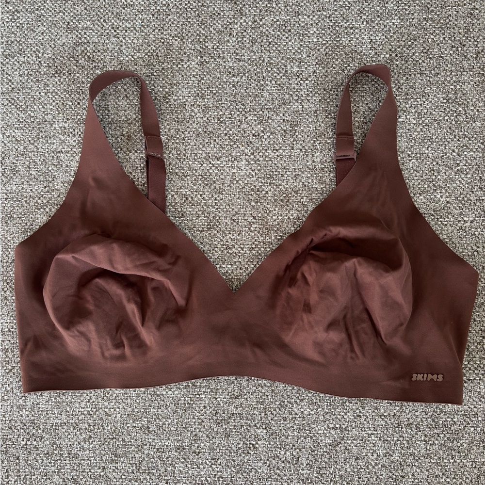 SKIMS Chocolate Brown Bralette